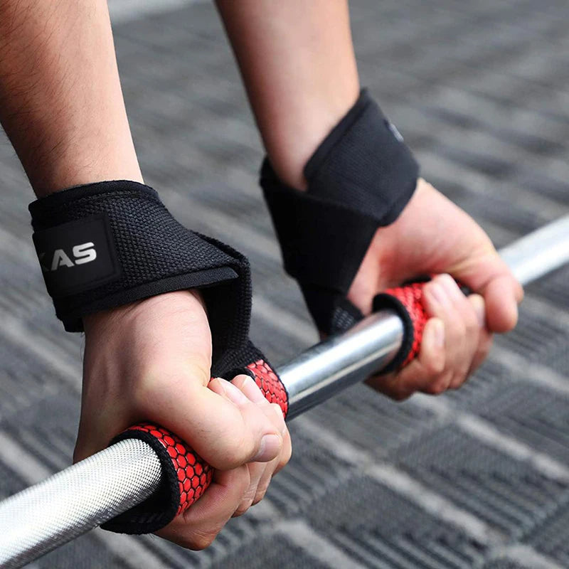 Fitness Lifting Wrist Strap Brace for Weightlifting Crossfit Bodybuilding Support Kettlebell Dumbbell Weights Strength Workout