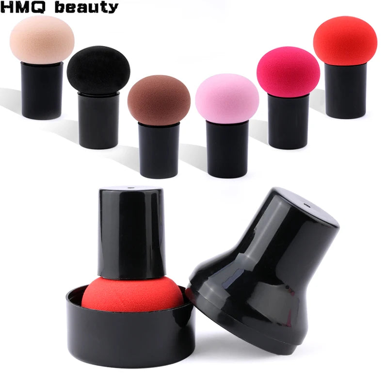 1PC Mushroom Head Cosmetic Puff Foundation Makeup Sponge Powder Puff Smooth Sponge Beauty Makeup Tool