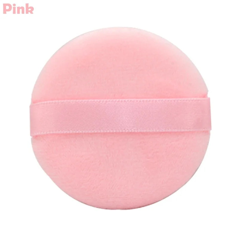 5Pcs Round Makeup Sponges Cosmetics Tools Soft Velvet Powder Puff Blender Sponges Facial  Foundation Make Up Accessories