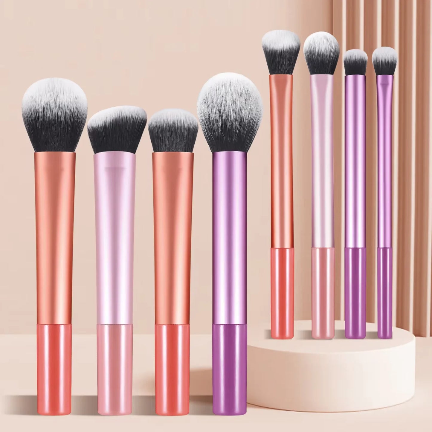 15pcs Makeup Brush Set Professional Cosmetic Blush Highlighter Foundation Powder Concealer Eyeshadow Kit Beauty Make Up Tools