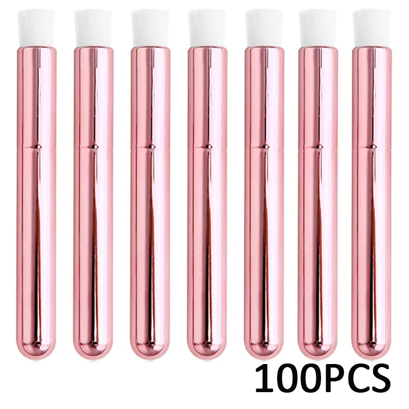 100/50/20pcs Eyelash Cleaning Brush Shampoo Brushes For Eyelash Extensions Professional Peel Off Blackhead Remover Makeup Tools