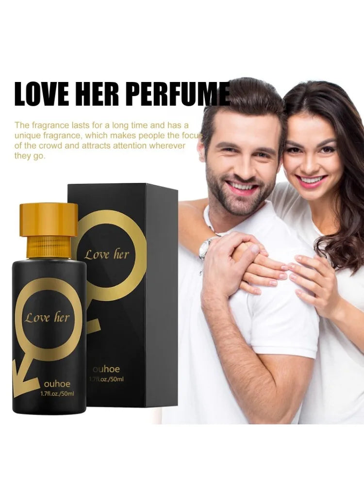 Pheromone Men's Perfume 50ml Attractive Women's Long Lasting Fragrance Spray Dating Aromatics Convenient Flirting Atmosphere