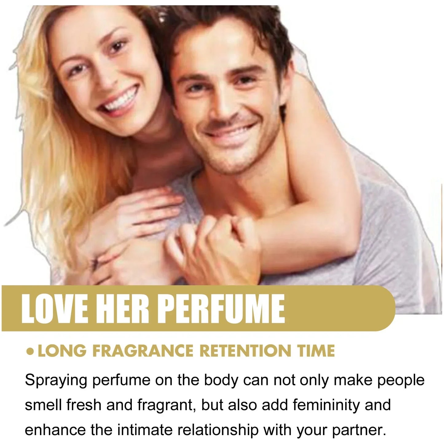 Pheromone Men's Perfume 50ml Attractive Women's Long Lasting Fragrance Spray Dating Aromatics Convenient Flirting Atmosphere