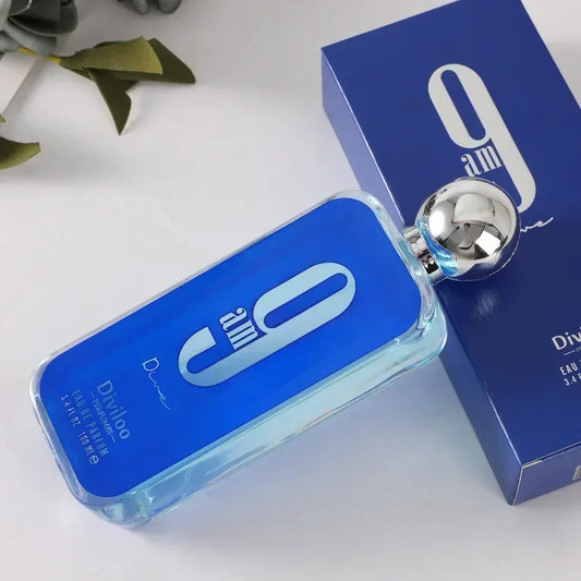 100ml/ 3.4oz Blue 9AM Original Men's Perfume Afnan Light Fragrance Long Lasting Fragrance Women's Perfume Charming Charm Gift