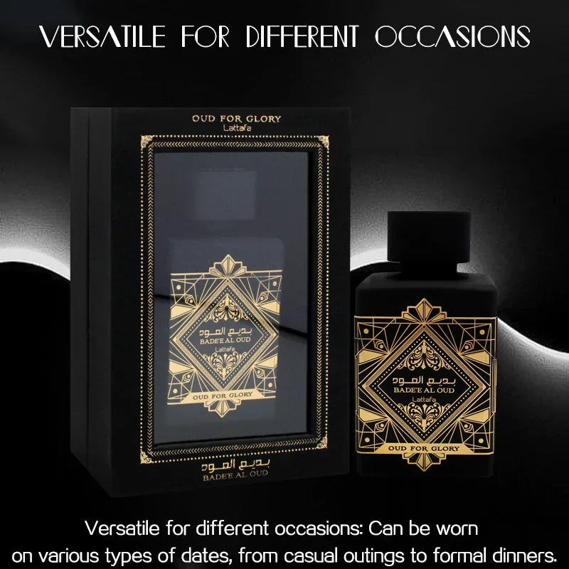 100ml Original Arabian Mens Perfume High Quality Fragrance Long Lasting Light Fragrance Unisex Cologne Glory Flower Arabia Dubai