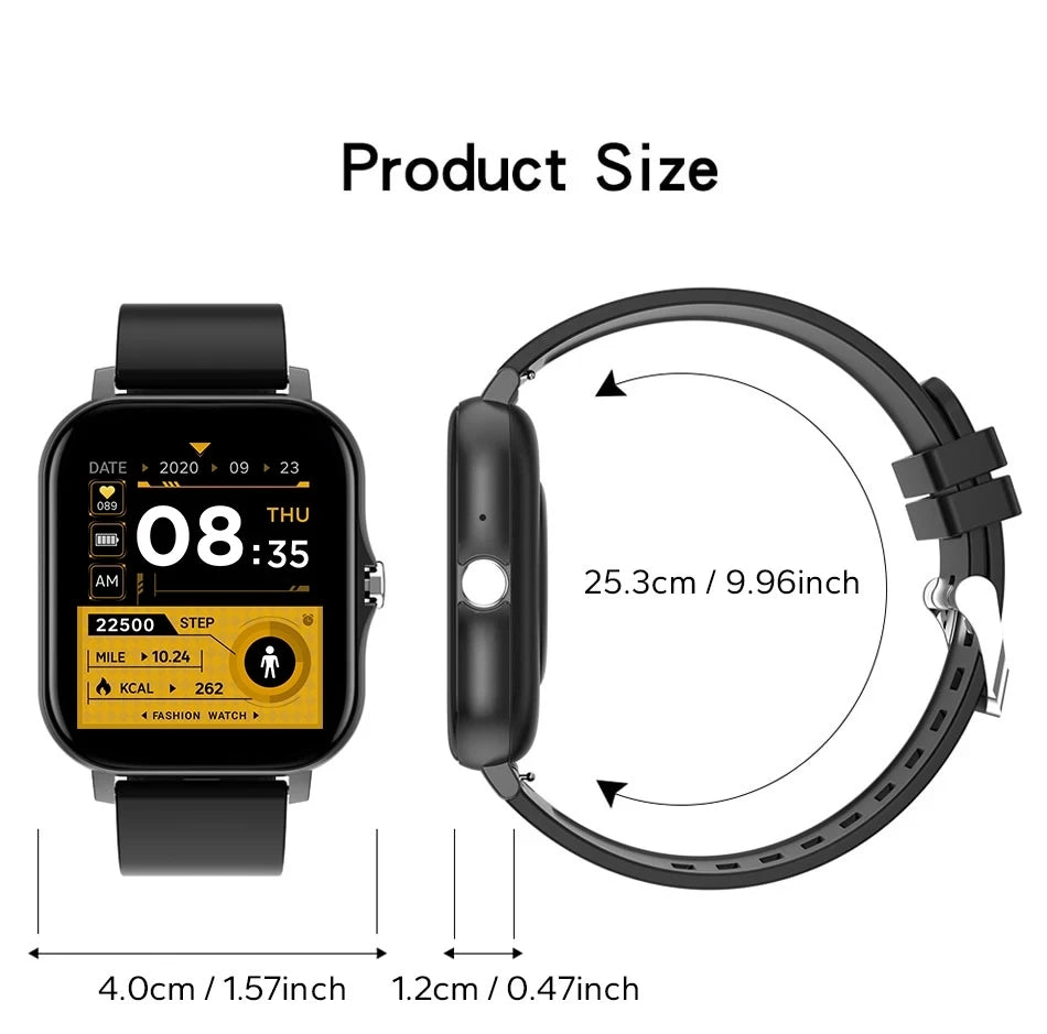 New SmartWatch 1.44-inch Color Screen Full Touch Custom Dial Smartwatch Bluetooth Talking Fashion Smartwatch Men's and Women's