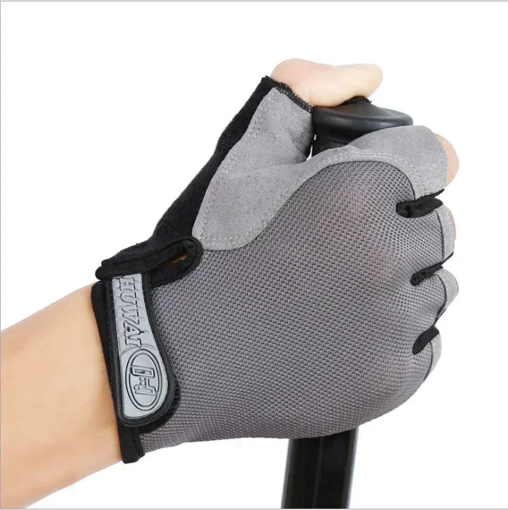 Gym Gloves Fitness Training Fingerless Men Women Bodybuilding Exercise Sports Gloves for Cycling Bicycle Anti Slip Breathable